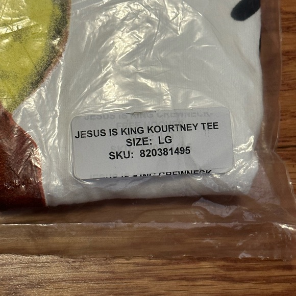 Kanye West Jesus Is King White 2019 T-Shirt - Picture 10 of 10